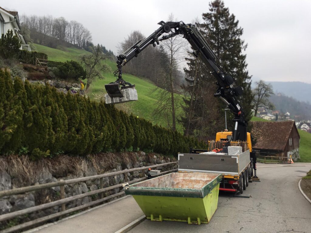 Käppeli Strassen- und Tiefbau AG, Garten Weidhuobli Schwyz